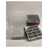Plastic Storage Organizer Boxes with Compartments