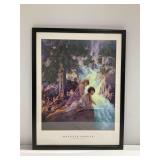 Maxfield Parrish "Waterfall" Framed Print