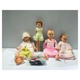 (5) Dolls with Additional Doll Clothing