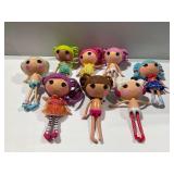 Group of Lalaloopsy Dolls