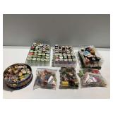Sewing Thread Spools in Containers and Bags
