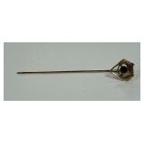 Victorian Red Stone Stick Pin