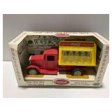 Gearbox 1930s Coca-Cola Stamped Steel Bottling Truck Toy with Box