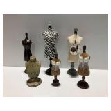 Miniature Dressmaker Mannequin Forms