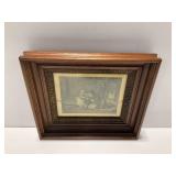 Framed Engraving Spare The Weeds by Arthur Turrell after G. B. O