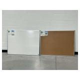 (2) New MasterVision Earth-It Presentation Boards