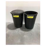 (2) Otto Environmental Systems 32-Gallon Multi-Purpose Containers with Lid