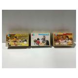 (3) Vintage Tupperware Mini Toys Sets with Original Boxes