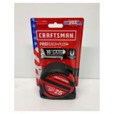 New Craftsman ProReach Plus 25 ft. Tape Measure