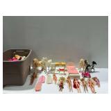 Mattel Barbie Dolls, Horses, Vehicles, Furniture, and Clothing