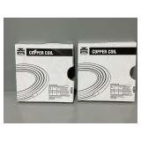 (2) Streamline Mueller Industries Copper Coils