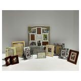 Multiple Picture Frames in Various Sizes and Materials