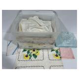 Vintage Table Linens and Lace ... see photos