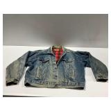 Levi Strauss Denim Jacket Size XL... see photos for condition