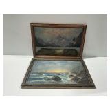 Landscape and Seascape Prints in Matching Frames