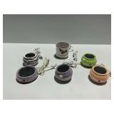 (6) Electric Ceramic Candle Warmers