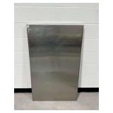 Stainless Steel Fixed Work Table Top 48 in. W x 30 in. D