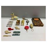 Vintage Nursery and Vanity Items with Original Boxes