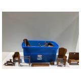 Wooden Doll Furniture and Accessories