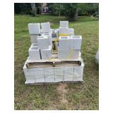 Pallet of (36) Concrete Masonry Blocks...some broken