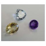 (3) Faceted Gemstones......7.95 carats