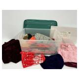 Velvet and Silk Fabrics Assortment