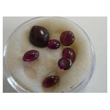 Natural Almandine Garnet Cabochon Gemstones...4.45 carats