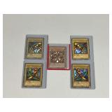 5-Piece Complete Set Exodia The Forbidden One Yu-Gi-Oh Cards