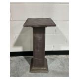 Painted Wooden Pedestal Stand