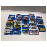 (22) Hot Wheels Diecast Vehicles with Original Packaging