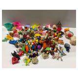 Assortment of Action Figures and Plastic Toys... see photos and description
