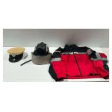 Monroe Township Fire Protection District Jacket, Helmet, and Cap