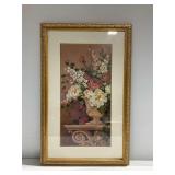 Barbara Mock Framed Floral Print