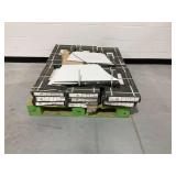 Pallet of HD Cliff White 12 x 24 in. Matte Porcelain Tiles (Total of 20 Cases)