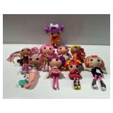 Group of Lalaloopsy Dolls
