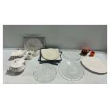 Ceramic and Glass Dinnerware... Platters and Other Items