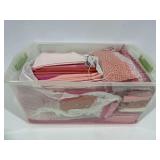 Various Shades of Pink Fabric Assortment