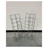 (2) Metal Wine Racks