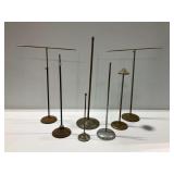 (7) Metal Display Stands