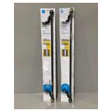 (2) Room Essentials 28 to 48 in. Extra Strong Twist Tension Rods