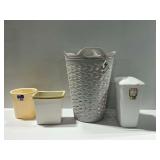 Plastic Hamper and Wastebaskets