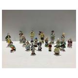 (18) Ceramic Figurine Lot with Occupied Japan and Lego Markings