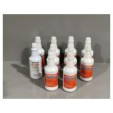(10) Commercial Drain Cleaner and Trap Liquid Bottles
