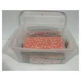 Quilt Fabric Bundles with Storage Container