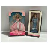(2) Mattel Barbie Dolls Including 35th Anniversary and Sagittarius Collector Editions