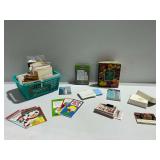 Variety of Greeting Cards and Card Organizers