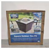 Blue Rhino Square Outdoor Fire Pit