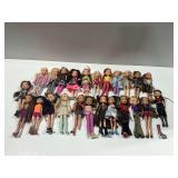 Bratz Dolls with Clothing and Accessories