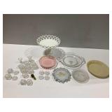 Milk Glass and Other Vintage Glassware... see photos and description
