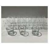 Johnnie Walker and Other Clear Bar Glasses